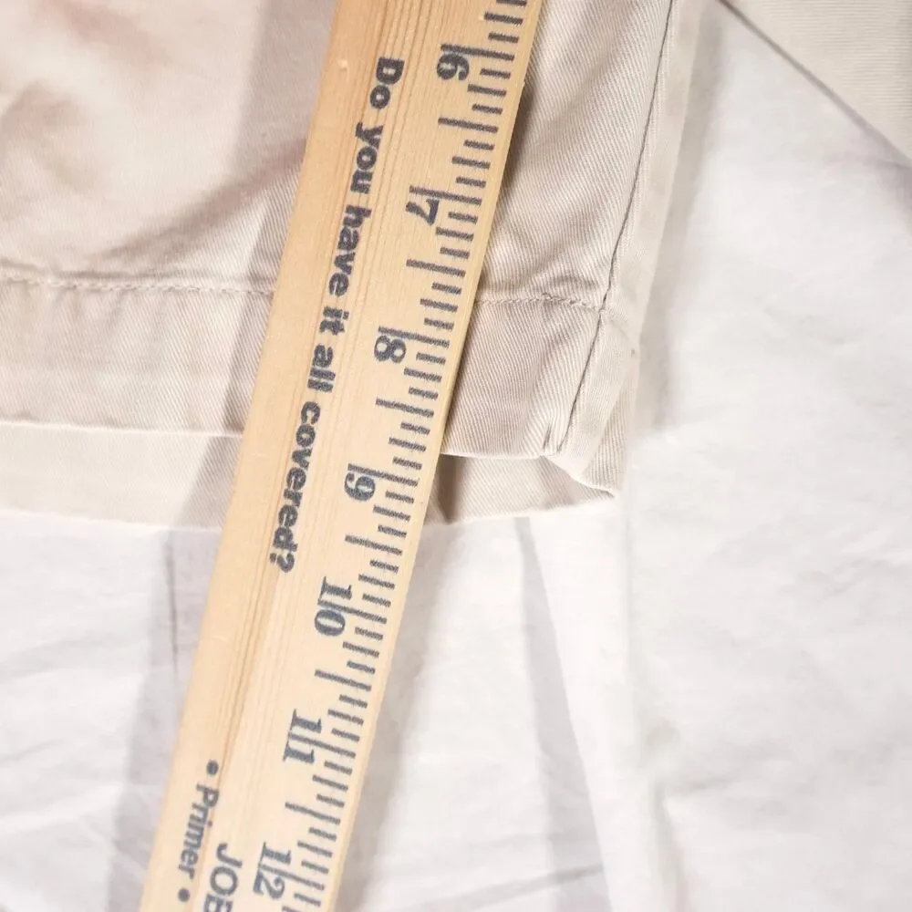 Vintage Polo Ralph Lauren Tyler Shorts Tan Beige Chino 38